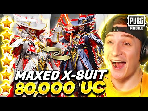 Видео: МАКСИМАЛЬНЫЙ КОСТЮМ ARCANE JESTER X-SUIT БЕЛЫЙ И ЧЁРНЫЙ (80 000 $ UC) PUBG MOBILE
