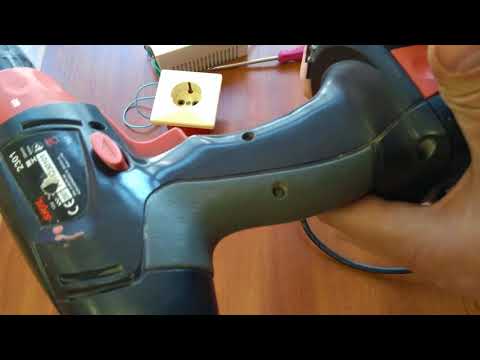 Видео: Аккумуляторный шуруповёрт переделываем в сетевой  шуруповёрт. Как перевести шуруповёр на питание 220