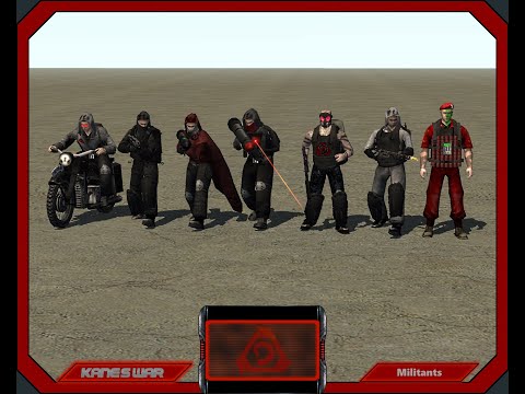 Видео: Все классы Воинов Братства НОД в одном видео I В тылу врага 2: Штурм C&C 1: Kane's War mod