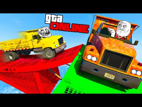 Видео: НЕВОЗМОЖНО УДЕРЖАТЬСЯ и не ПНУТЬ! СКИЛЛТЕСТ в GTA 5 Online