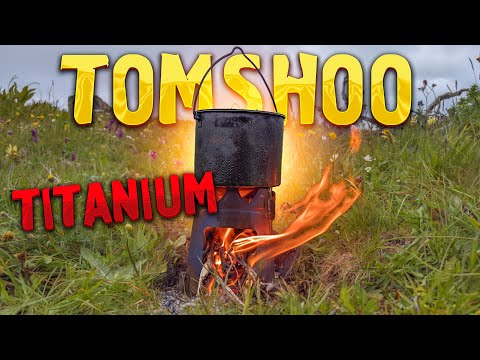 Видео: Нужна ли Печка-Щепочница в горах 💯? Печь TOMSHOO TITANIUM, обзор в походе