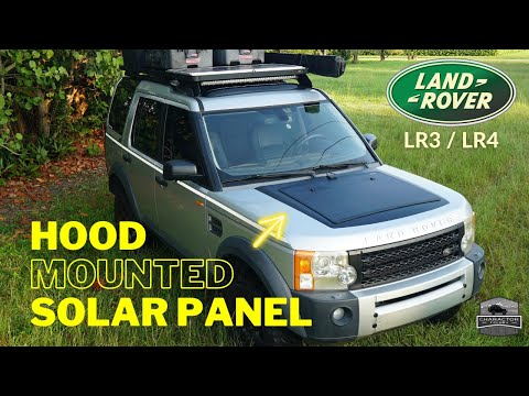 Видео: Установите гибкую солнечную панель на капот Land Rover LR3!