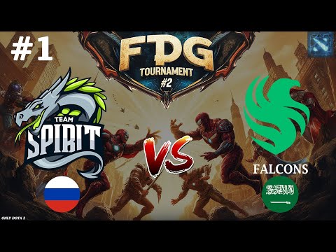 Видео: ГЛАВНАЯ ВСТРЕЧА ДНЯ, БИТВА НА ВЫЛЕТ! | Spirit vs Falcons #1 (BO3) FISSURE Playground 2