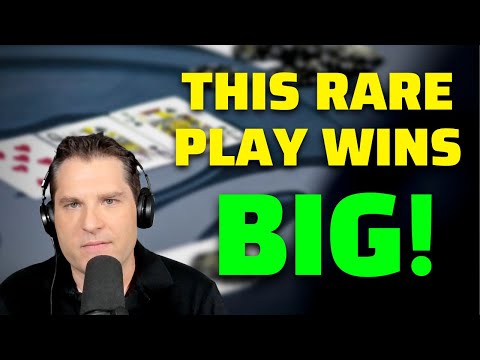 Видео: Выиграйте по-крупному, применив этот редкий прием в покере