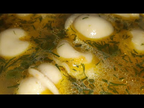 Видео: Суп с ПЕЛЬМЕНЯМИ!!! Очень вкусно и просто!!! Бюджетный вариант для большой семьи!!!