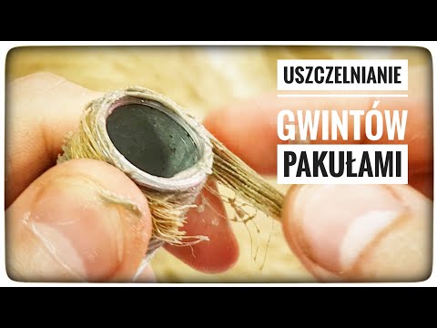 Видео: Как правильно закрепить трубную резьбу буксировкой (пенькой)? Уплотнение BISAN