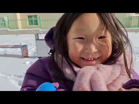 Видео: Цасан хүн хийсэн нь...