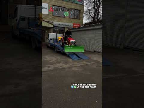 Видео: Минитрактор дизельный Mitsubishi VST MT180 полный привод за 800т.р. #трактор #минитрактор #митсубиси