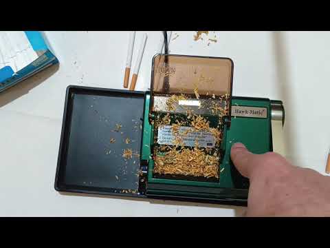 Видео: Rollo 5.5 Micro Slim 5,5мм -Hawk-Matic Plus HK-2. 5.5мм. мини обзор. пробуем гильзы 88мм 2.5мм фильт