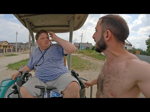 Видео: Тракторист нарвался. Не хотел отдавать сдачу и оскорбил. Вызвал ПОЛИЦИЮ. Лежим с Волчицей на солнышк