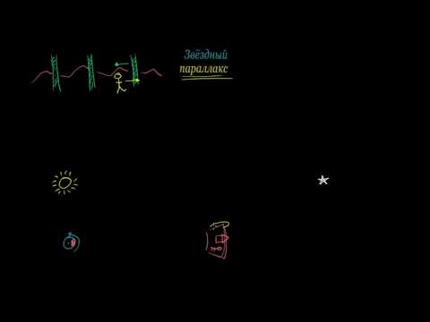 Видео: Звездный параллакс