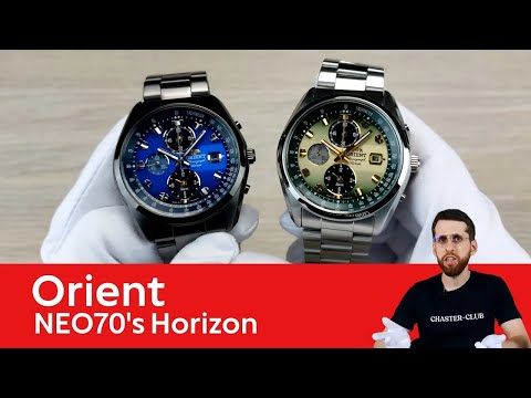 Видео: NEO 70's Horizon / Orient WV0021TY и WV0081TY / Обзор часов / Распаковка