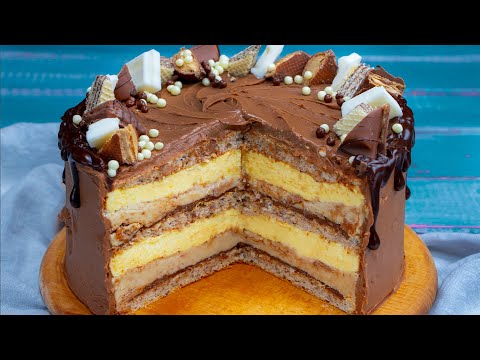 Видео: Торт Киндер Буэно - как приготовить его намного вкуснее чем в магазине! | Cookrate - Русский