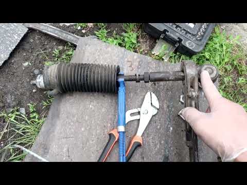 Видео: додж гранд караван  2001г, замена рулевого наконечника и рулевой тяги