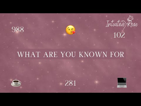 Видео: ЧЕМ ТЫ ТАЙНО ИЗВЕСТЕН ​​☕️😘💻🌹✨
