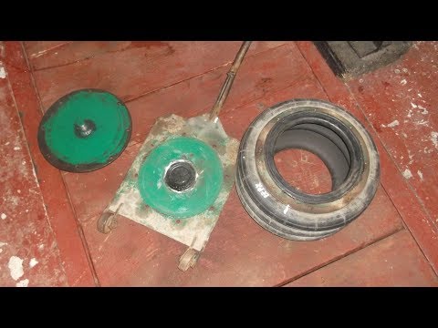 Видео: Ремонт пневмодомкрата / Repair of pneumodack