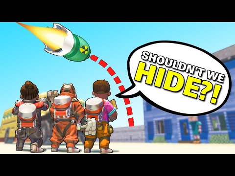 Видео: НИКТО НЕ ВЫИГРЫВАЕТ В ЯДЕРНЫЕ прятки... (многопользовательский понедельник Scrap Mechanic)