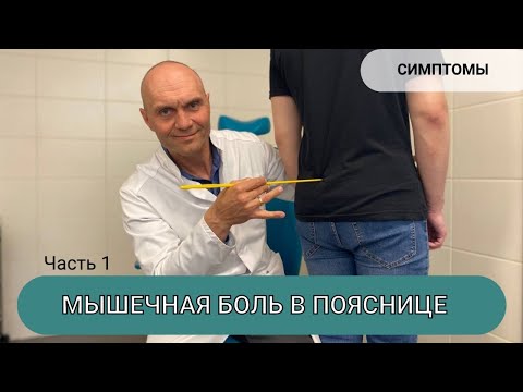 Видео: ПОЧЕМУ БОЛИТ ПОЯСНИЦА? МЫШЕЧНАЯ БОЛЬ В ПОЯСНИЦЕ (часть 1)