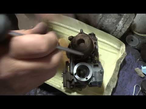Видео: карбюратор honda stid transalp 400 600 650 ч2 из 3.