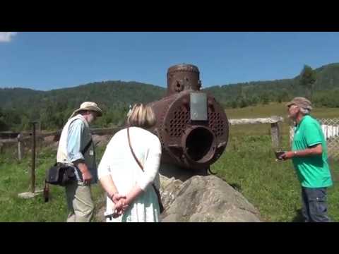 Видео: пос. Яйлю - заповедник (Телецкое озеро)