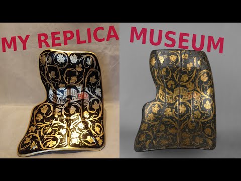 Видео: Изготовление копии средневекового щита Тарге, только из оригинальных материалов