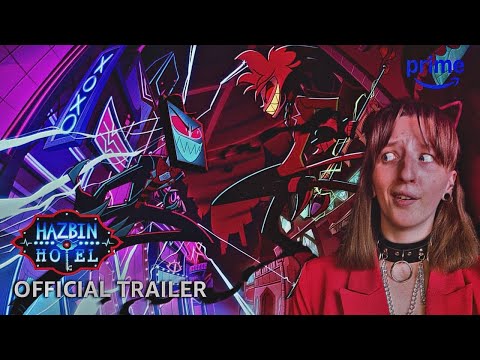 Видео: ОТЕЛЬ ХАЗБИН 2 сезон ТРЕЙЛЕР на русском (Hazbin Hotel - Season 2 Official Trailer) РЕАКЦИЯ/ОБЗОР