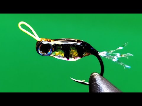 Видео: Мушка Королек. Micro Whitebait Fly