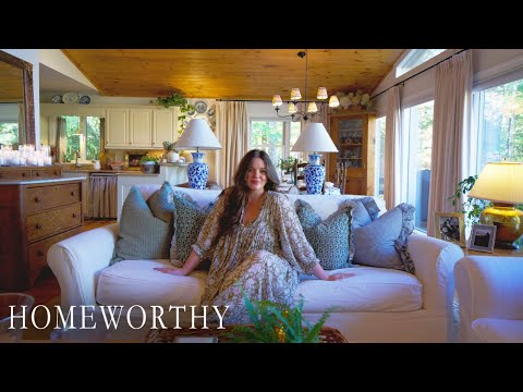 Видео: ЭКСКУРСИЯ ПО ДОМУ | Коллекционный коттедж, спрятанный в горах Голубого хребта