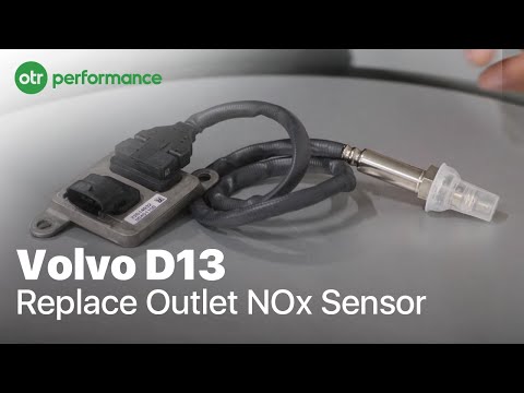Видео: Замена датчика NOx на выходе двигателя Volvo D13 Mack MP8