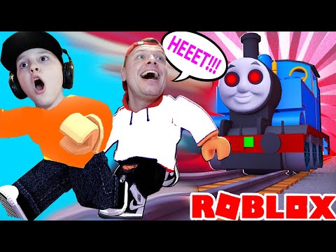 Видео: КАК СБЕЖАТЬ от ТОМАСА из УЖАСНОГО Туннеля в Роблоксе