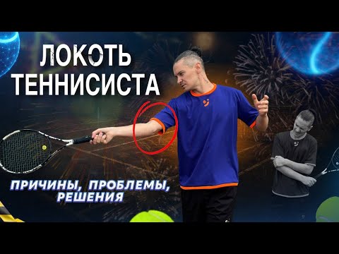 Видео: Локоть теннисиста, все что нужно о нем знать! Что это такое, почему происходит и что с ним делать