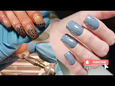 Видео: Укріплення гелем. Корекція травмованого нігтя. Ukrainian manicure . Відео без прискорення.