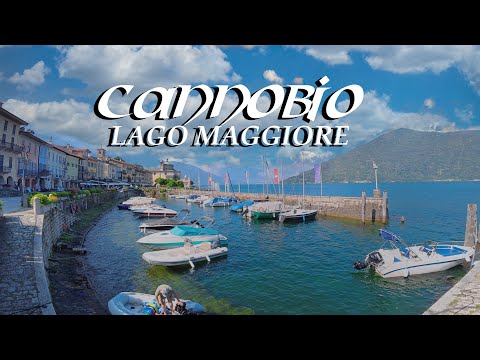 Видео: КАННОБИО, Италия, Озеро Маджоре - пешеходная экскурсия в 4K 2025