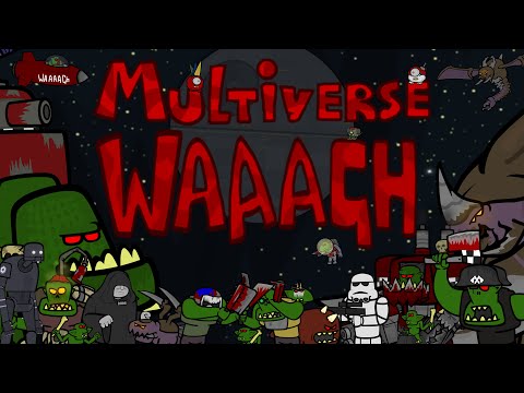 Видео: WAAAGH сквозь вселенные (Warhammer 40k фанатский мульт)