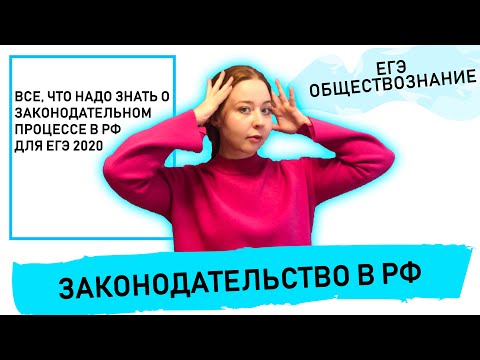 Видео: Законодательный процесс в РФ