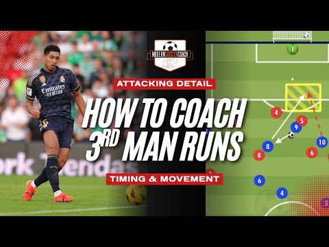 Видео: Как тренировать забеги третьего игрока! Разблокируем линии защиты одним движением