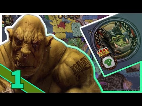 Видео: Прохождение Crusader Kings 2: Warhammer Geheimnisnacht #1 -  Банда Орков