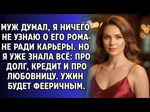 Видео: Муж ждал в ресторане, чтобы солгать о кредите. А я уже знала всё_ и про долг, и про любовницу