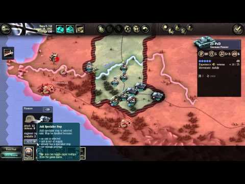 Видео: Прохождение Unity of Command Axis. №4 Edelweiss