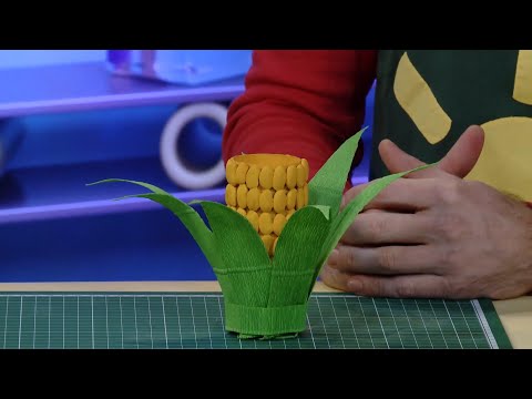 Видео: ☀️С добрым утром, малыши! Кукурузная карандашница - Мастерская