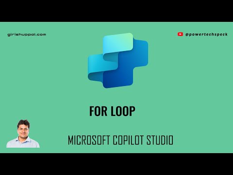 Видео: Как использовать цикл For в Copilot Studio при создании темы?