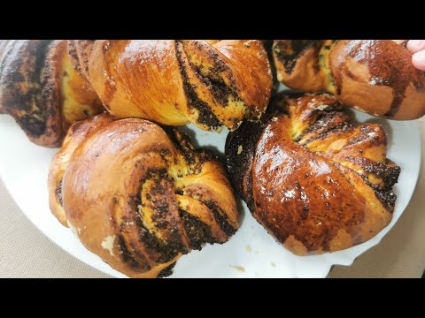 Видео: Булочка з маком 