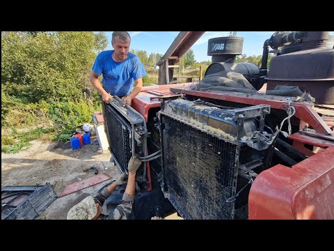 Видео: ЭПОПЕЯ с радиатором комбайна ОКОНЧЕНА! За Русь !