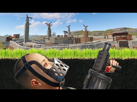 Видео: Подземные рейдеры-багоюзеры! Рейд из под текстур | RUST АДМИН ПАТРУЛЬ