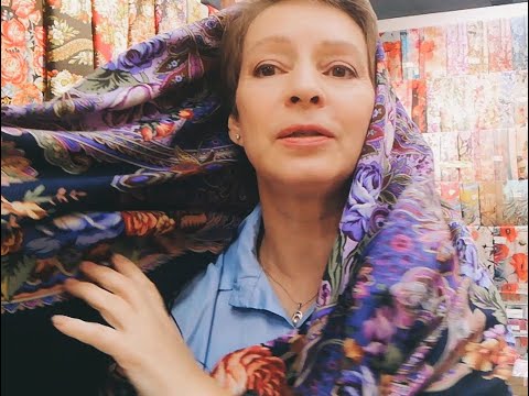 Видео: Ненаглядная. Павловопосадские платки в Минске. Светлана
