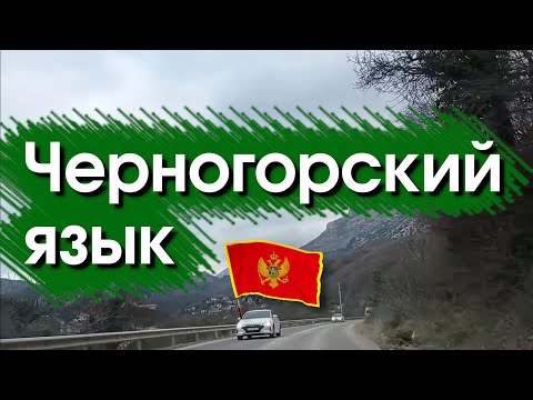 Видео: Черногорский язык