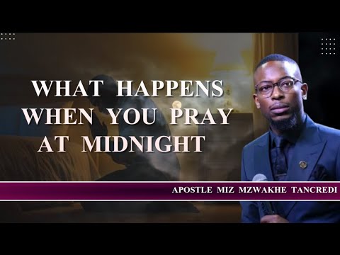 Видео: Почему важно молиться в полночь — Апостол Миз Мцвакхе Танкреди