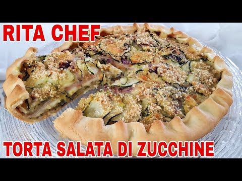 Видео: ПИКАНТНЫЙ ПИРОГ С КАБАЧКАМИ🥒РИТА ШЕФ-ПОВАР | ZUCCHINI SAVORY PIE.