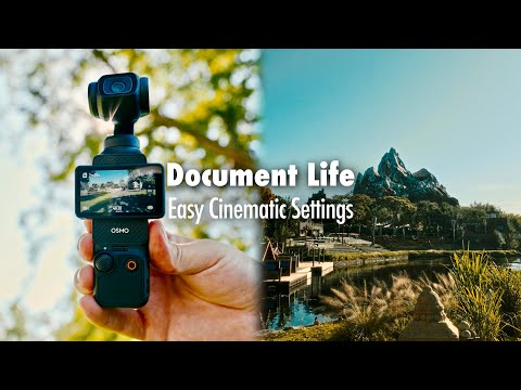 Видео: Настройки DJI Osmo Pocket 3 для документирования жизни и кинематографических материалов