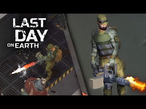 Видео: ЗАЧИСТКА БУНКЕРА С ПОМОЩЬЮ МИНИГАНА - Last Day on Earth: Survival